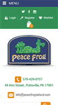 Mobile Screenshot of peacefrognatural.com